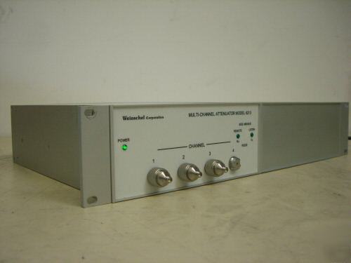 Weinschel aeroflex 6213 multi-channel attenuator system