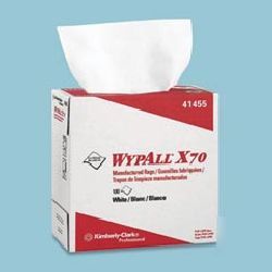 Wypall X70 manufactured rags in pop-up box-kcc 41455