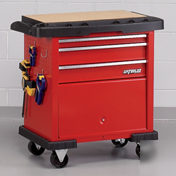 Wise 3D tool storage mobile cart workshop work station