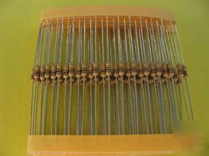 100 resistors for blue purple white red amber led 12V