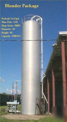 2,700 cubic foot gravity blender system (3603)