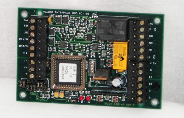 Dvtel mr-50 single reader i/o module proximty wiegand