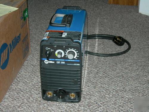 New miller cst-280 cst 280 stick/tig welder