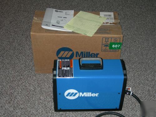 New miller cst-280 cst 280 stick/tig welder