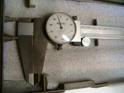 Precision machinist vernier dial caliper. good cond