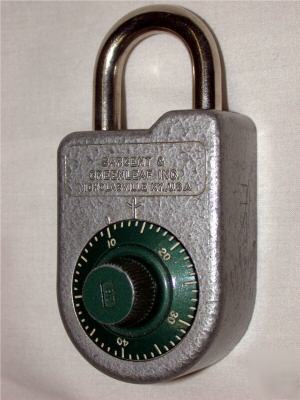 Sargent & greenleaf 8088 combination padlock lock s&g