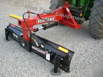 Bush hog 121-8' heavy duty 3-pt rear blade w/3 hyd's 