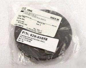3M 4 inch imperial lapping film psa discs, 466X