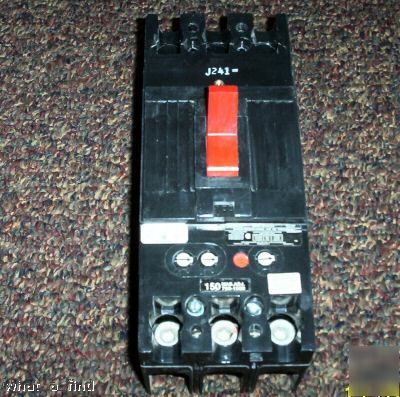 Ge 150 a circuit breaker THFK236F000 mag trip 3 p 600 v