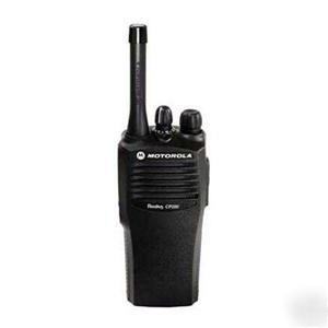 New 2 motorola CP200 4 watt uhf radios - 