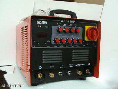 WSE250P ac/dc tig/mma pulse TIG250 welder aluminum 2T4T