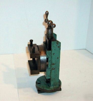Milling attachment for lathe, harrison type