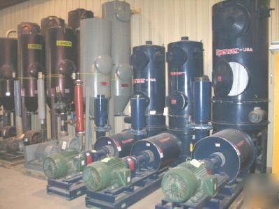 50 horsepower spencer central vacuum system (3409)