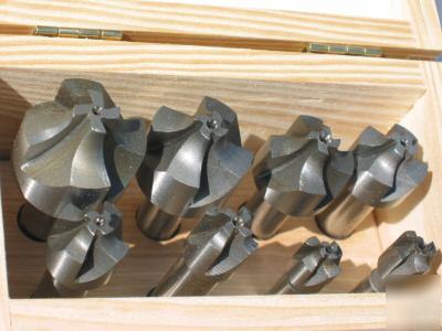 8 hss 1/16 ~ 3/8 corner rounding 1/2 shk end mill mills