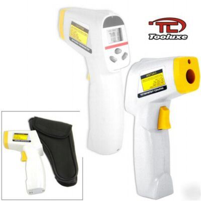Non-contact infrared thermometer pistol type tool