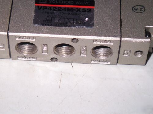 Smc VP4000 series 5 port dual solenoid valve double lot