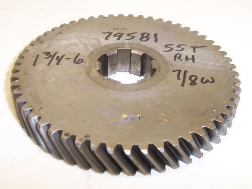 Cincinnati mill 1-18 spindle gears 1-3/4-6 spline