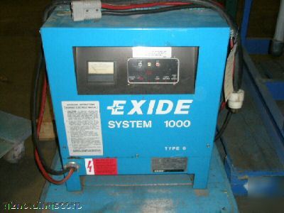 Exide system 1000 type g G1-12-550B charger station