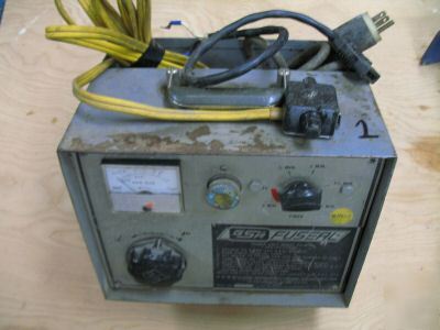 Fuseal gsr pipe machine fu-800 pvc fuser acid waste