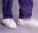 Lakeland industries tyvek shoe covers, disposable, l/xl