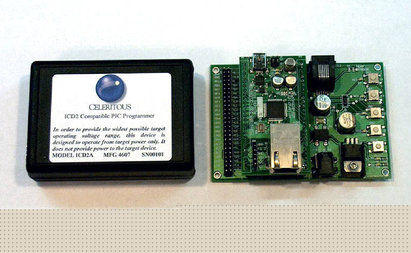 Picweb development kit with ICD2A programmer