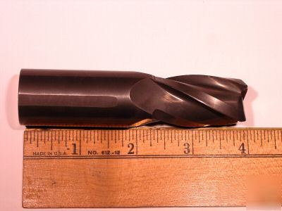 Solid carbide end mill 4 flute 1