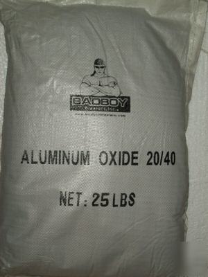 Badboy blast cabinet media abrasive aluminum oxide