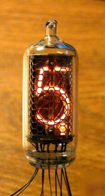 New in-8-2 large russian nixie tube. lot of 50 tubes