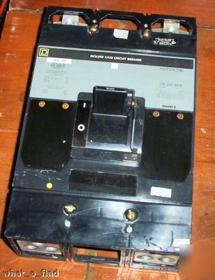 Square d 600 a 600 v 2 p circuit breaker MAL26600 trip