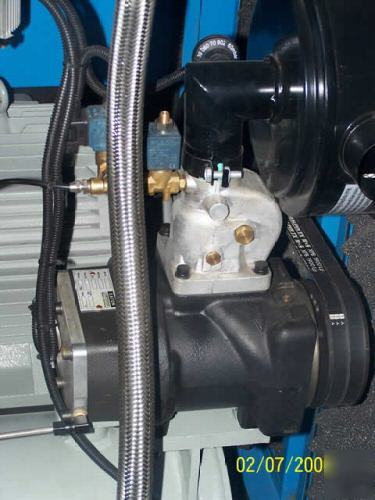 Eaton indus. 20HP dual volt rotary screw air compressor