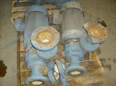 (2) 20 hp water pump, electric, chiller, cooling tower