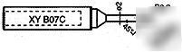 44-510607J 2.0MM xytronic soldering tip