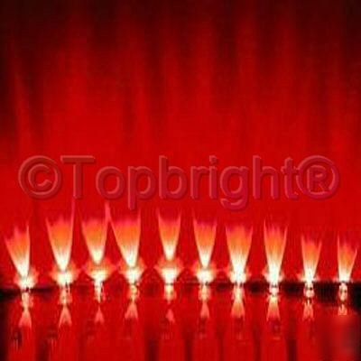 100PCS ultrabright red led 3MM 12K mcd free/r hot buy 