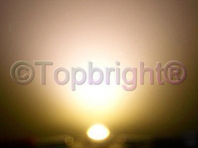 5 pc 1W prolight star high power warm white led 35 lm