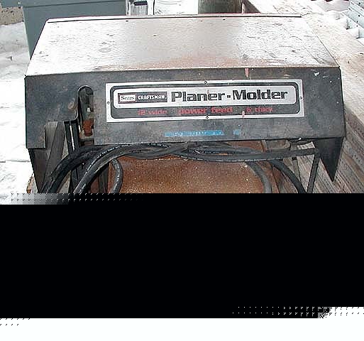 Craftsman wood planer/molder