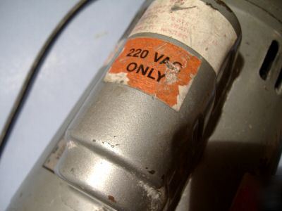 Gast 1/2 hp rotary vane compressor vacuum pump save $$$