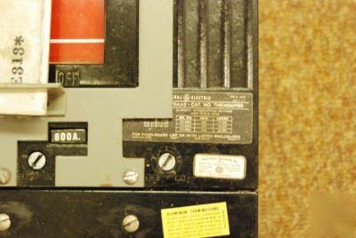Ge THKM836F000 circuit breaker 800 amp
