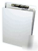 New saunders - aluminum clipboard with privacy cover 