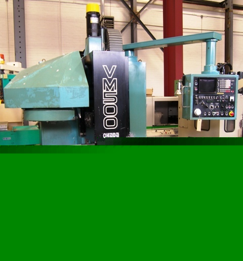 Okada vertical machining center, model VM500 