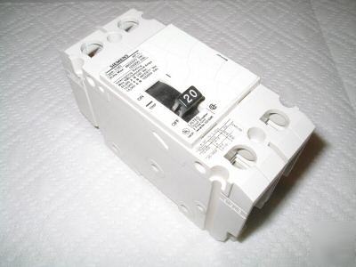 Siemens CQD220 20A 2P circuit breaker cqd din 