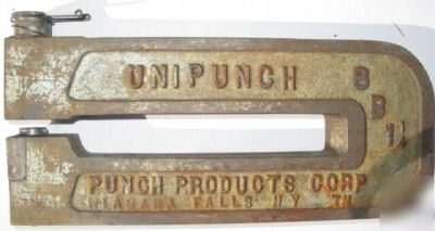Strippit 8BN unitool unipunch c-frame 1-1/4
