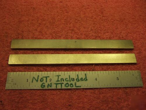 Parallels hardened 0-1 tool steel machinist toolmaker 