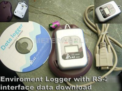 Temperature humidity data logger recorder 232 software