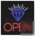  open diamond led sign (0006)