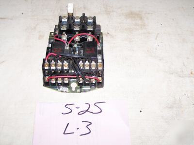 1 allen bradley full voltage reversing starter size 00