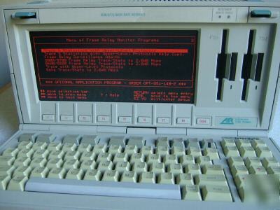 Ar interview 7200 turbo protocol analyser/monitor isdn