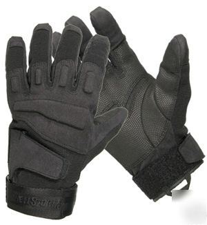 Blackhawk hellstorm solag black full finger gloves xl