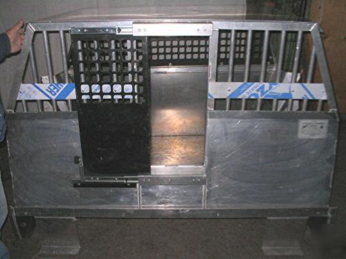 Tahoe police vehicle K9 auto car containment cage 