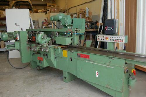 Wadkin 5-head moulder