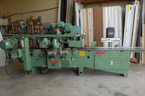 Wadkin 5-head moulder